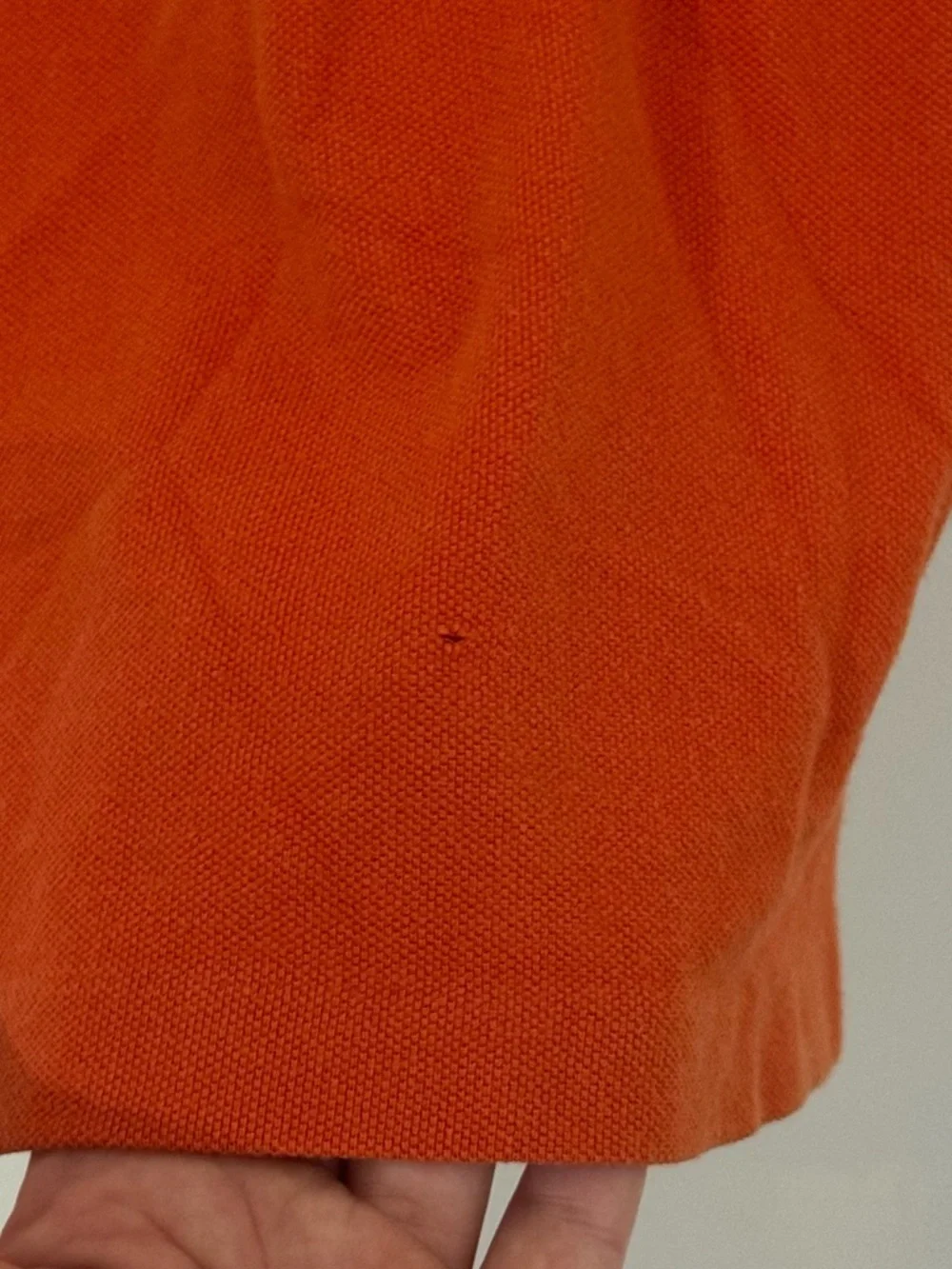Polo Ralph Lauren Orange Polo Shirt Men’s Size Medium Green Pony Preppy Classic